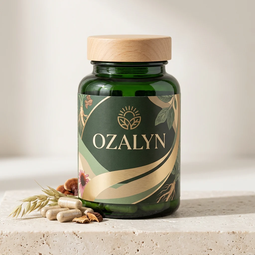 Ozalyn supplement fles - plantaardig voedingssupplement voor dagelijkse energie